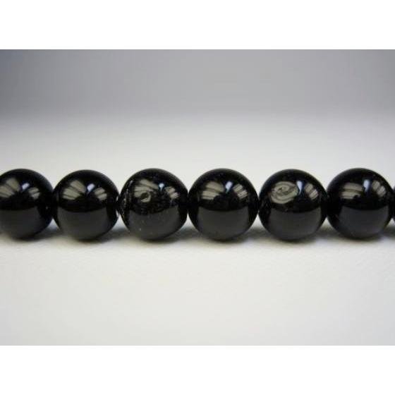 連売り商品 黒水晶 モリオン 品質AAA Φ10.3±0.3mm : 天然石のお店