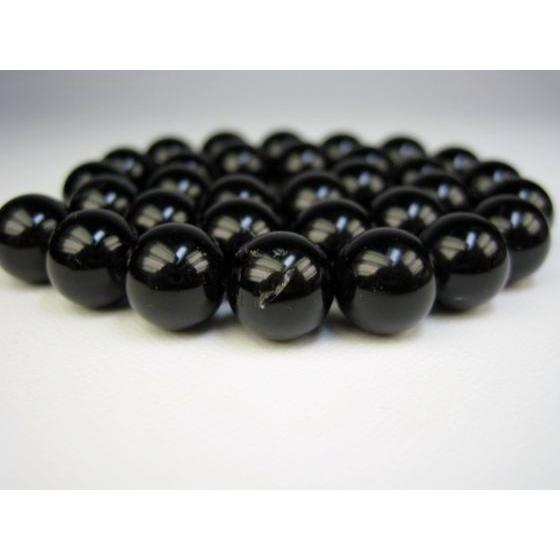 連売り商品 黒水晶 モリオン Φ12.3±0.3mm : 天然石のお店Sun flower