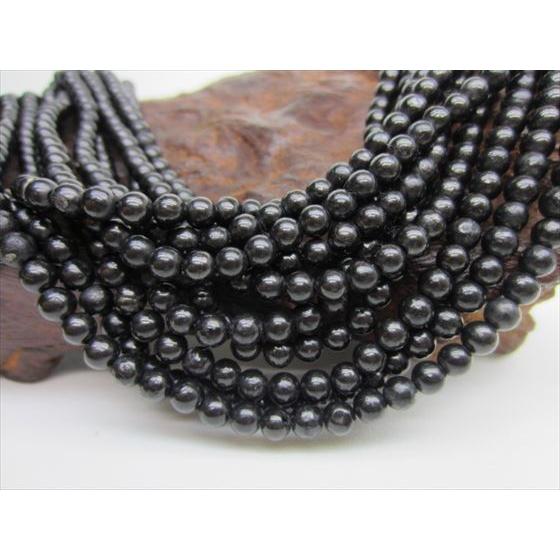 連売り商品 シュンガイト Φ4.6±0.2mm : 天然石のお店Sun flower - 通販