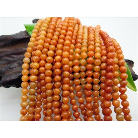 連売り商品 赤翡翠ジェダイト Φ4.5±0.2mm : 天然石のお店Sun flower
