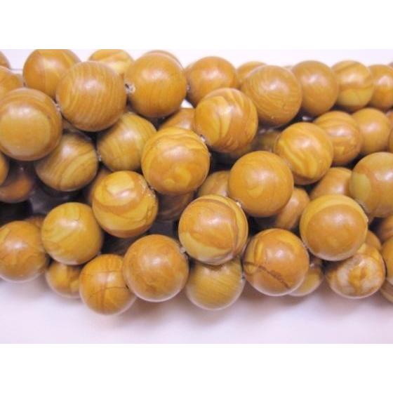 連売り商品 グレイニネス 木紋石 Φ14±0.5mm : 天然石のお店Sun