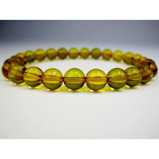 琥珀(アンバー)　ブレスレット　天然石ブレスレット　シルバー 美品 アンバー ブレスレット 琥珀 silver 925