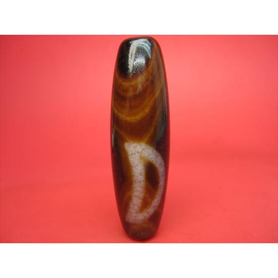 超激レア‼︎ 赤龍紋　日月星天珠 チベット高級紅龍紋天珠 日月星天珠 天然模様入り 一点物 : 天然石のお