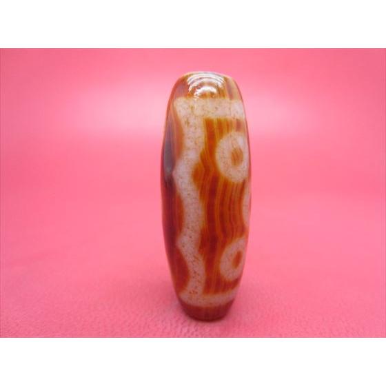 龍眼天珠　風化龍紋　／送料込　匿名発送／チベット　天珠　お守り 龍眼天珠 龍紋模様 2／送料込 匿名発送／チベット 天珠 お守り