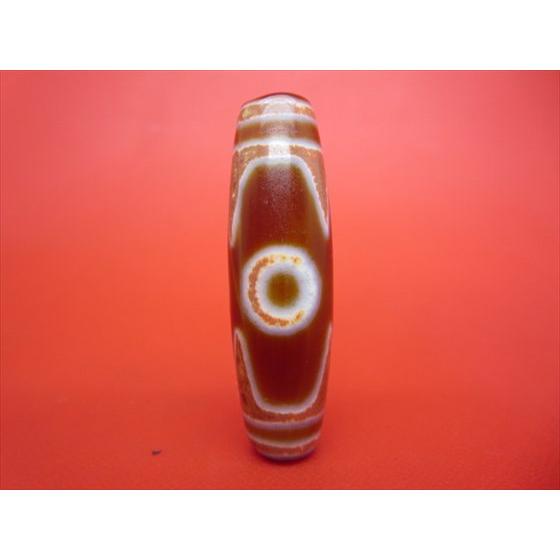 虎牙三眼天珠 チベット天珠 虎牙三眼天珠 約49×15mm 一点物 : 天然石のお店Sun