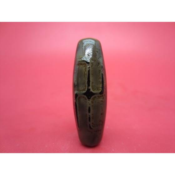 チベット老天珠風天珠 万字不動明王天珠 カーン 一点物 : 天然石のお店