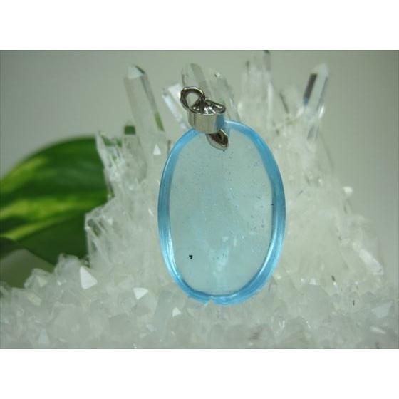 ペンダントトップ】ブルートパーズ5g【一点物】 : 天然石のお店