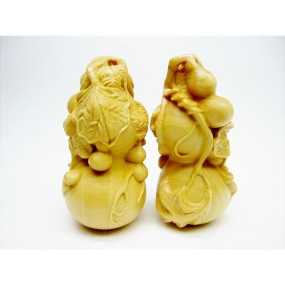 飾り物 つげの木 ひょうたん 38××19mm : 天然石のお店Sun flower