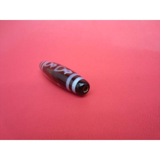 希少　財神天珠　美品 チベット天珠 財神天珠 約53×13mm 一点物 : 天然石のお店Sun flower