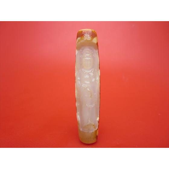 チベット彫刻天珠 鳳凰観音天珠 約58×13mm 一点物 : 天然石のお店Sun