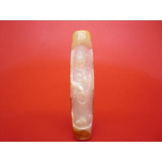 チベット彫刻天珠 龍神観音天珠 約58×13mm 一点物 : 天然石のお店Sun