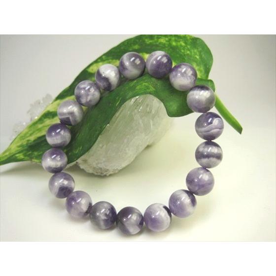 ブレスレット ファントムアメジスト Φ11.5±0.5mm 一点物 : 天然石のお
