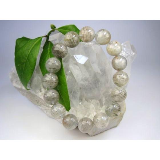 ブレスレット 千層ガーデンクォーツ 品質AA Φ14.2±0.2mm 一点物