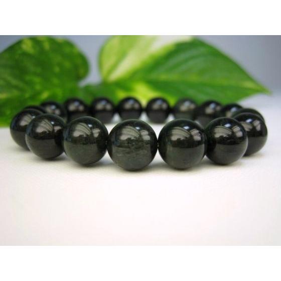 ブレスレット グリーンルチルクォーツ 品質AAA Φ11±0.2mm 一点物