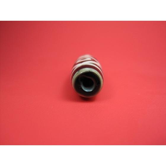 チベット銀線天珠 金剛虎牙六眼天珠 油潤加工馬蹄痕 : 天然石のお店Sun