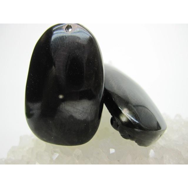 飾り物 レインボーオブシディアン 阿弥陀如来 37×24×12mm : 天然石のお