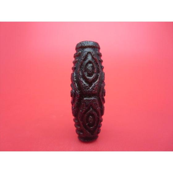 チベット火供天珠 龍眼天珠 約40×14mm 一点物 : 天然石のお店Sun