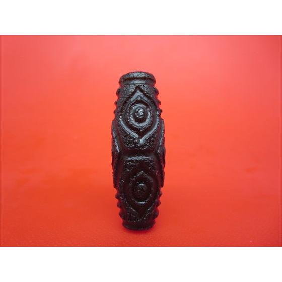 まー火供天珠　彫り龍眼天珠　7-27 チベット火供天珠 龍眼天珠 約39×14mm 一点物 : 天然石のお店Sun