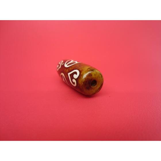 チベット天珠 雙心銭幣天珠 水晶 鉱物入り 一点物 : 天然石のお店Sun