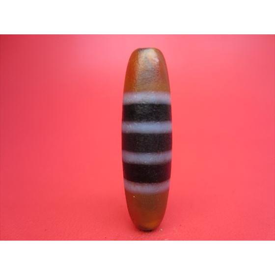 チベット三色天珠 線珠 馬蹄痕 一点物 : 天然石のお店Sun flower