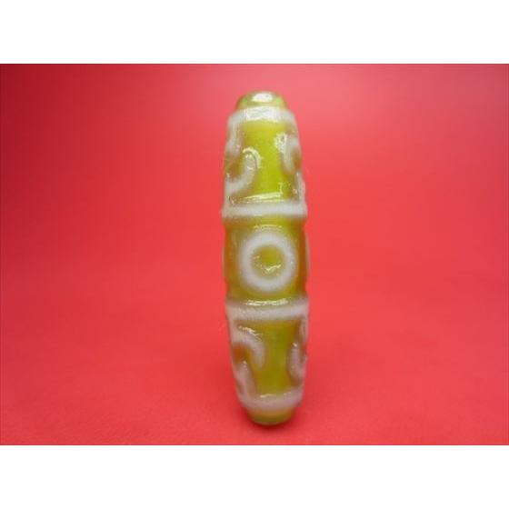 チベット高級天珠 蓮師法器天珠 稀少手彫り彫刻 一点物