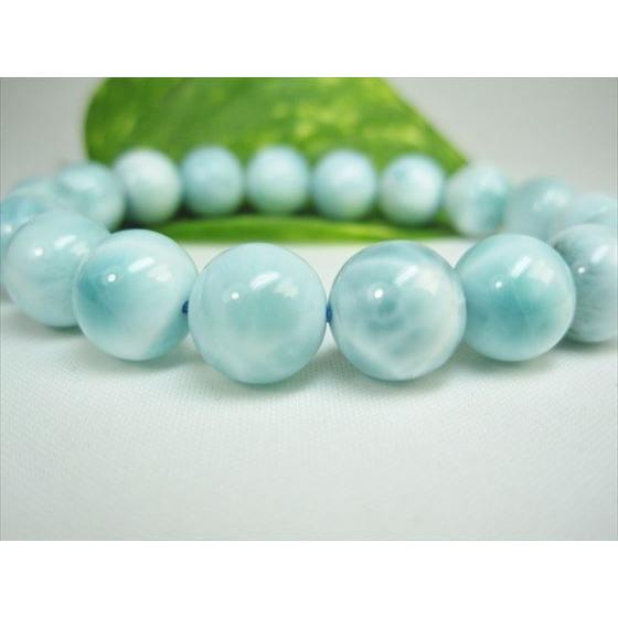 ブレスレット ラリマー 品質AAA Φ11.2±0.2mm 一点物 : 天然石のお店