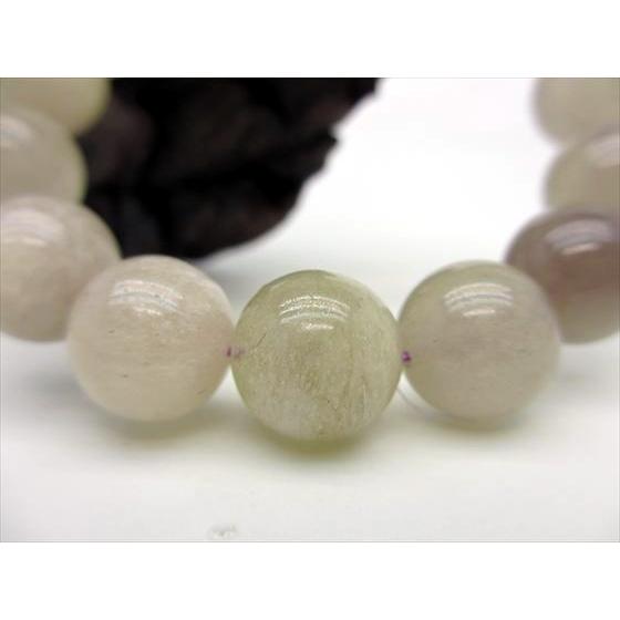 ブレスレット パープルリビアングラス 約50g Φ14.3±0.2mm 稀少色 鑑別