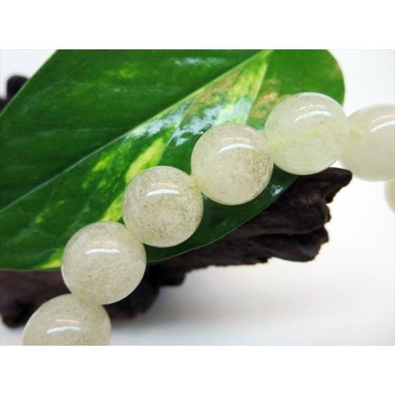 ブレスレット リビアングラス Φ12.8±0.2mm 鑑定済み 一点物