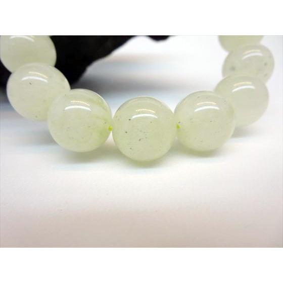 ブレスレット リビアングラス Φ15±0.2mm 鑑定済み 一点物 : 天然石のお