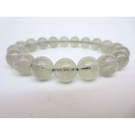 ブレスレット パープルリビアングラス Φ10.3±0.2mm 稀少色 鑑定済み