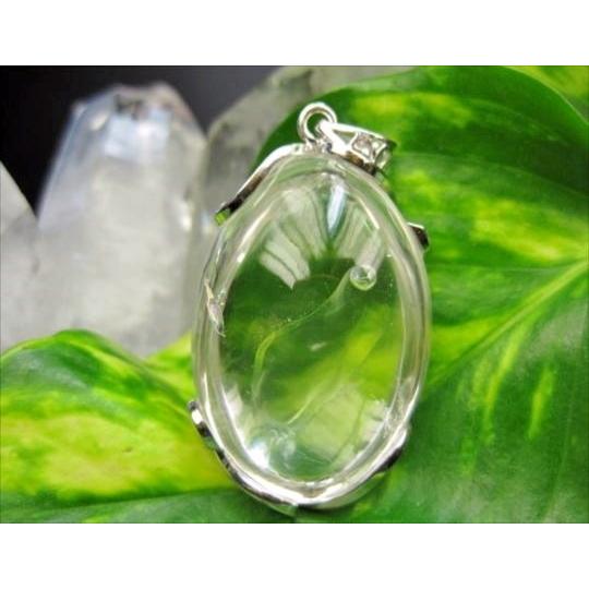 ペンダントトップ】水入り水晶24g【一点物】 : 天然石のお店Sun flower