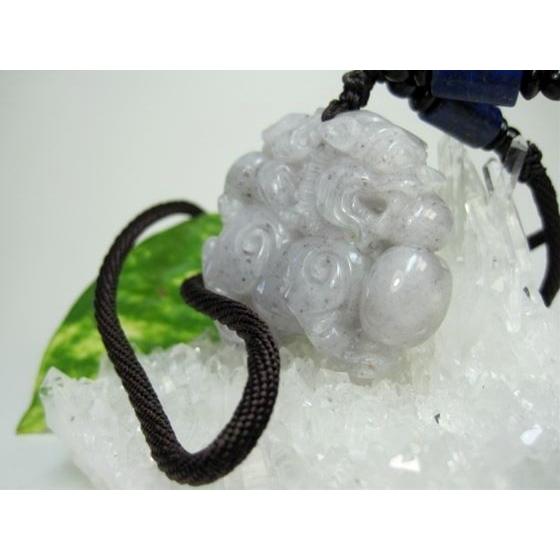 送料無料ネックレス 翡翠 ジェダイト 獅子50g鑑定済み : 天然石のお店