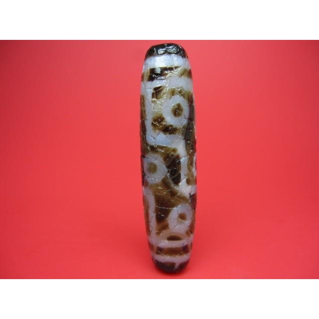 チベット高級龍麟天珠 九眼天珠 天然模様入り 一点物 : 天然石のお店