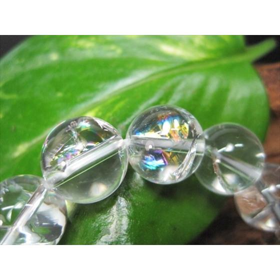 ブレスレット ヒマラヤレインボー水晶 アイリスクォーツ 品質