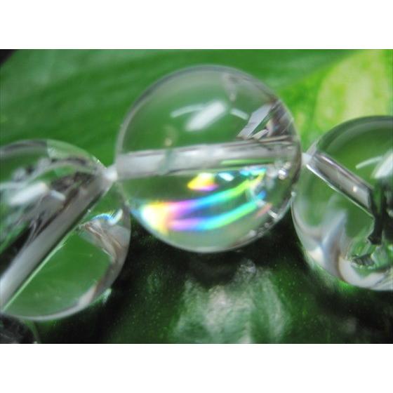 レア質　レインボー入り　キラキラ　天然ヒマラヤアイリスクォーツ約16.4㍉ブレス ブレスレット ヒマラヤレインボー水晶 アイリスクォーツ 品質