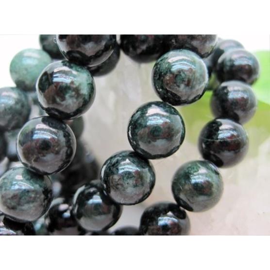 均一ブレスレット グアテマラ翡翠 ジェダイト Φ8±0.5mm 鑑定済み