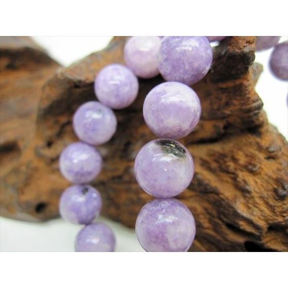 均一ブレスレット パープルトルマリン 品質AAA Φ10.5±0.2mm  