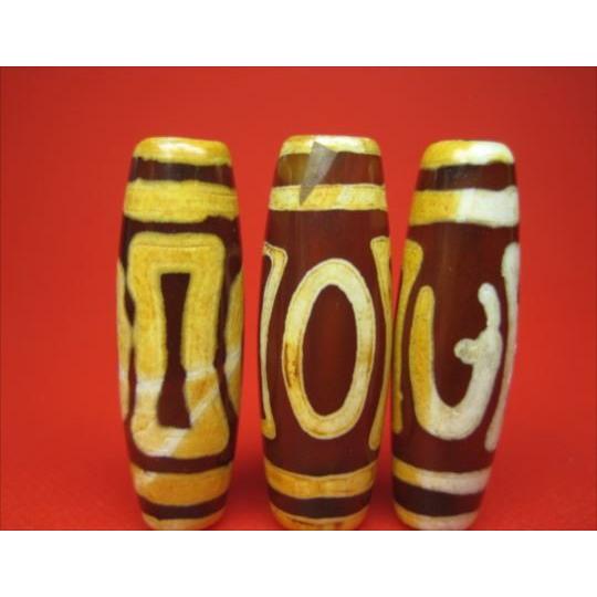 天珠セット⑮ 四眼天珠・水晶 - 10mm玉、サイズ15、17cm | 天然石ブレスレット