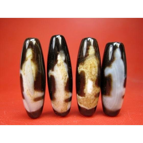 超美品 訳あり チベット高級至純天珠 観音天珠 38×12mm