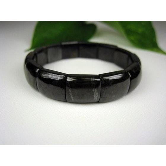 ブレスレット スギライト スクエアカット 12.5×15×6mm 一点物 : 天然石