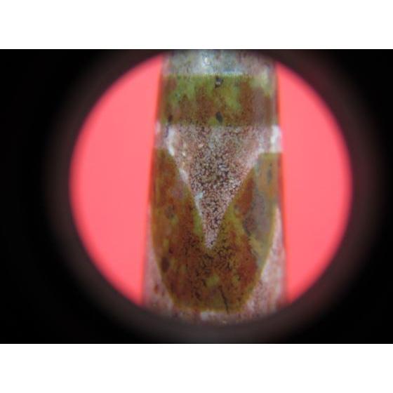 四線虎牙紅朱砂天珠 一点物 : 天然石のお店Sun flower - 通販 - Yahoo