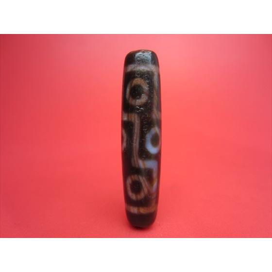 九眼紅朱砂天珠 馬蹄痕 一点物 : 天然石のお店Sun flower - 通販