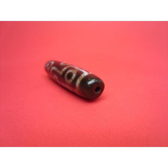 九眼紅朱砂天珠 馬蹄痕 一点物 : 天然石のお店Sun flower - 通販