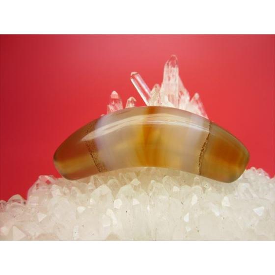 紅朱砂天然線珠 牛角 一点物