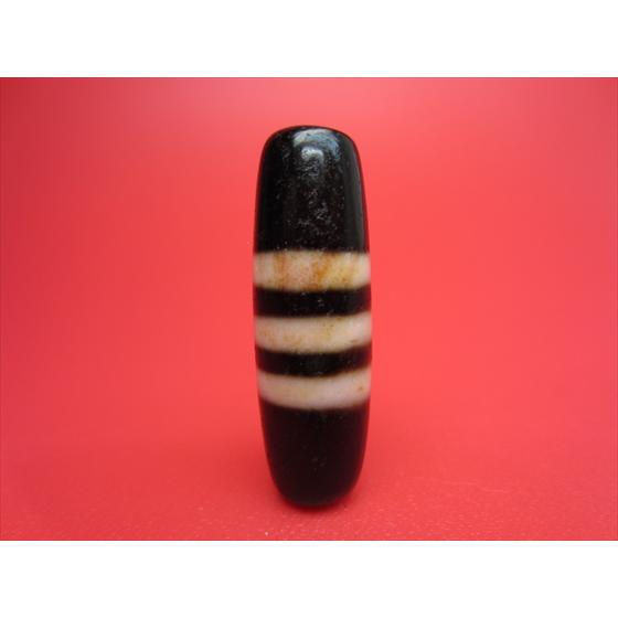 紅朱砂線珠 馬蹄痕 水晶入り 一点物 : 天然石のお店Sun flower - 通販