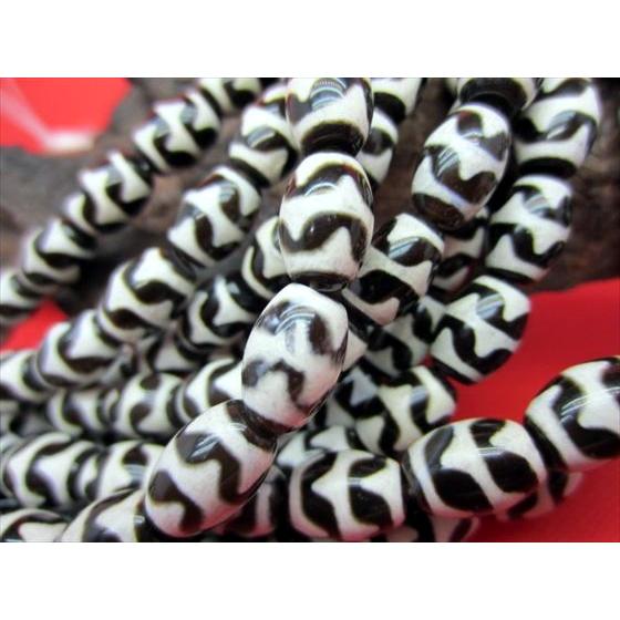 半連売り商品 四線虎牙天珠 約11.6×8mm : 天然石のお店Sun flower