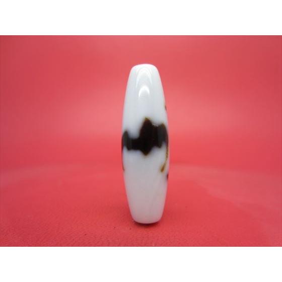 チベット高級天珠 福寿天珠 白 約38×12mm 一点物 : 天然石のお店Sun 