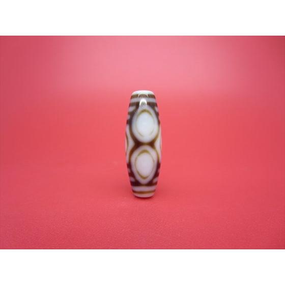 チベット高級天珠 龍眼天珠 白 約38×13mm 一点物 : 天然石のお店Sun