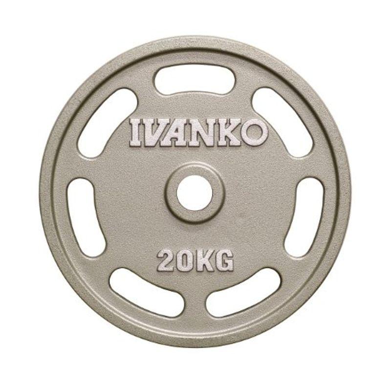 【オンラインショップ】 IVANKO(イヴァンコ)ペイントイージーグリッププレート10kg OMEZ-10 ダンベル、鉄アレイ