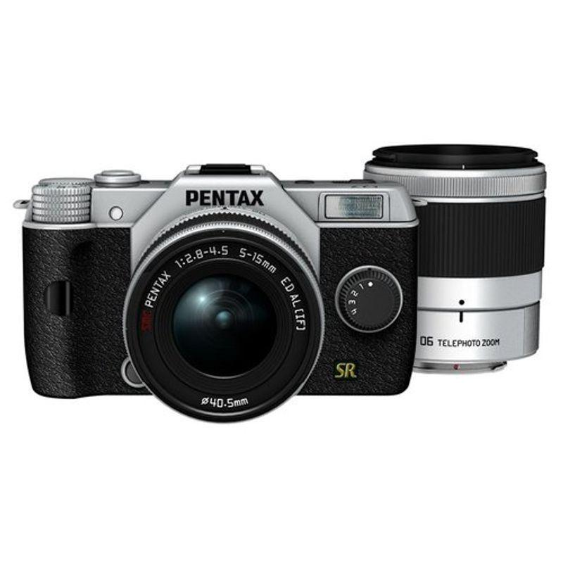 翌日発送可能】PENTAX ミラーレス一眼 Q7 ダブルズームキット 06
